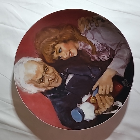 A Gift from Godfather Art By Shell Fisher Collector Plate The Nutcracker - Picture 2 of 7